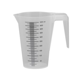 Maatbeker 500ml/25ml