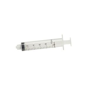 Wegwerpspuit Robins luer lock 10 ml 3-delig