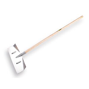 Slijk/sneeuwschuiver 40 cm met steel
