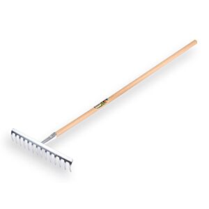 Tuinhark 14 tands verzinkt met steel 150 x 2,8 cm