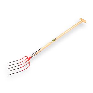 Mestvork Offner 5 tands met dubbele veren met T-steel 100 cm