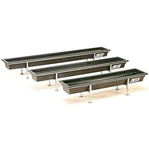 Voertrog LaGee 200 x 45 cm op poten