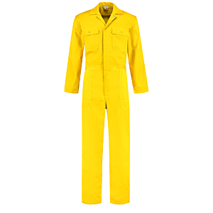 Kinderoverall ritssluiting Polyester/Katoen - Geel