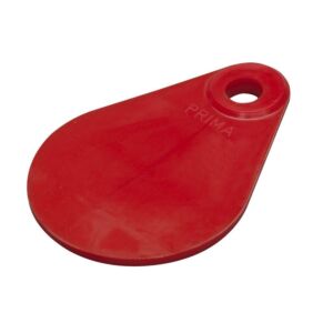 Nekplaatjes rood genummerde sets