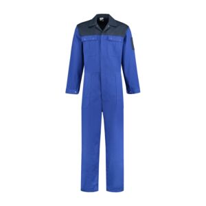 Overall drukknoppen 100% Katoen - Korenblauw/Navy