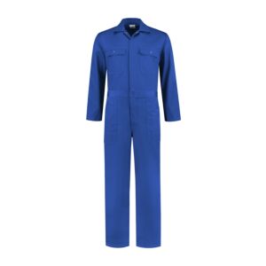 Overall drukknopen Polyester/Katoen - Korenblauw