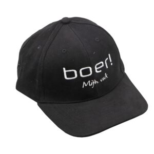 Cap Boer! Mijn vak - zwart