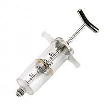 Nylon injectiespuit 30ml schroef