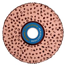 Hoefslijpschijf Philipsen 115 mm dubbel
