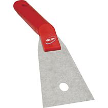 Handschraper Vikan RVS 40504 rood 24 cm