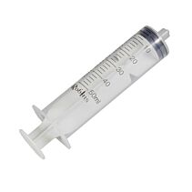 Wegwerpspuit Robins luer lock 50 ml 3-delig