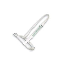 Halster stier nylon met leer verstevigd
