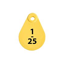 Nekplaatje los nummers 1 - 25