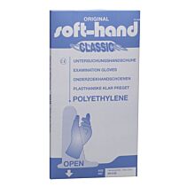 Handschoen PE kort 100 stuks