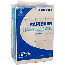 Tork handdoek Z-vouw 2-laags 23 x 22,6 cm 3750 vel 20 x 190st