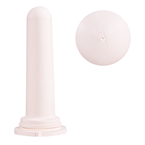 Kalverspeen Hiko 1-Click wit met kruissnede (3 stuks)