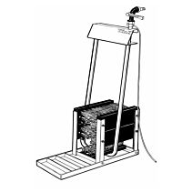 Laarzenreiniger Vink RVS hoog (5 borstels)