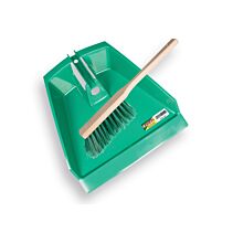 Stofblik kunststof groot 39 cm met PPN handveger Vero 8453