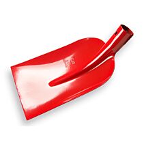 Betonschop, rood gelakt, gehard