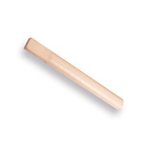 Rubberhamersteel Hickory voor kop 15 x 30 mm