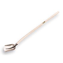 Schepbats 1/2 0 met Atlas steel 130 cm