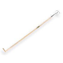 Schoffel rond 16 cm met Atlas steel 160 x 2,8 cm en hilt