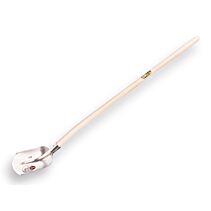 Schepbats 1/2 0 ABC gepolijst met Atlas Batsesteel 130 cm