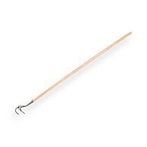 Krabber De Wit 3 tands met essen steel 150 cm