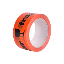 Verpakkingstape PP Breekbaar Oranje 48 mmx66m