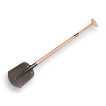 Steekbats Atlas 1/4 OOO grijs gelakt met Atlas Schopsteel 100 cm