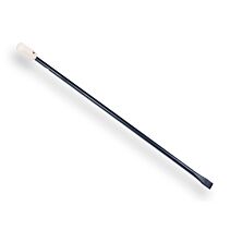 Stootijzer De Wit 140 cm rond met platte bek en nylon dop ├ÿ55