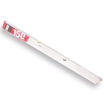 BMI strijklat met 2 libellen 150 cm