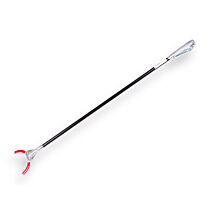 Zwerfvuilgrijper 42 105 cm aluminium met rode bek