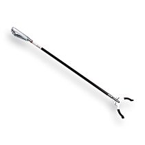 Zwerfvuilgrijper 51 92 cm aluminium met zwarte bek