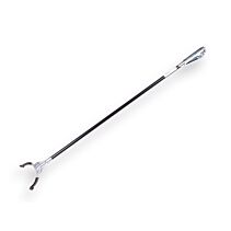 Zwerfvuilgrijper 52 107 cm aluminium met zwart bek