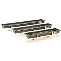 Voertrog LaGee 250 x 45 cm op poten
