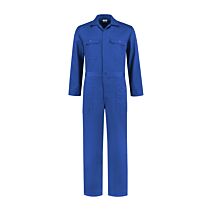 Kinderoverall ritssluiting Polyester/Katoen - Korenblauw
