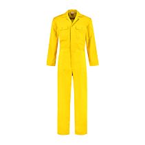 Overall drukknopen Polyester/Katoen - Geel