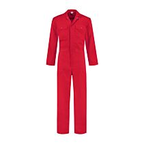 Overall drukknopen Polyester/Katoen - Rood