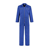 Rallyoverall ritssluiting 100% Katoen - Korenblauw