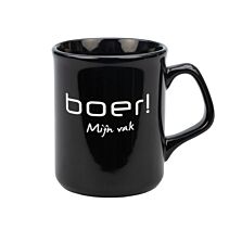 Mok zwart 'Boer! Mijn vak'